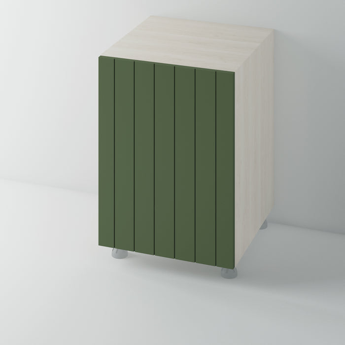 Painted, Tongue & Groove Panel Kitchen Door