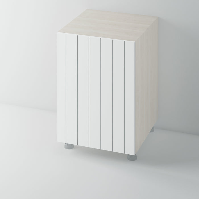 Primed, Tongue and Groove Panel Kitchen Door for IKEA METOD