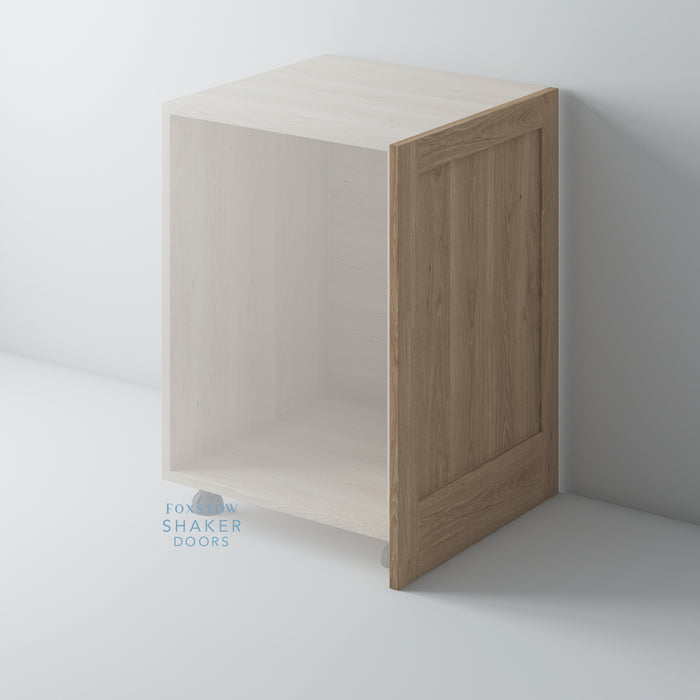 OAK, Shaker End Panel for IKEA METOD