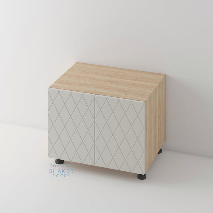 QUINS Pattern Kitchen Door and Siena Cabinet