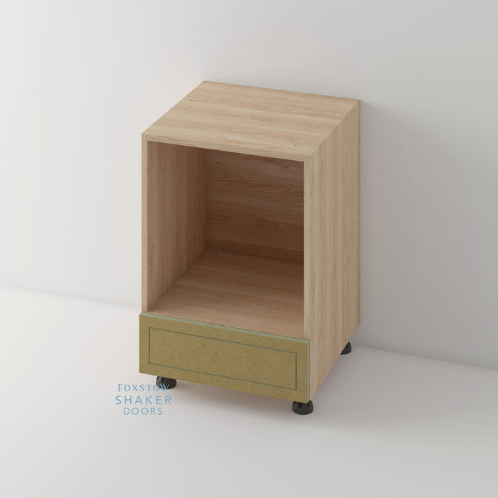 Bare, Imitation Frame Kitchen Door and Hickory Cabinet