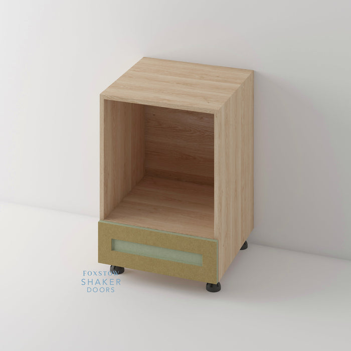 Bare, Shaker Raised Panel Kitchen Door and Siena Cabinet