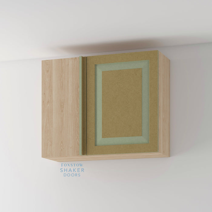 Bare, Shaker Raised Panel Kitchen Door and Siena Cabinet