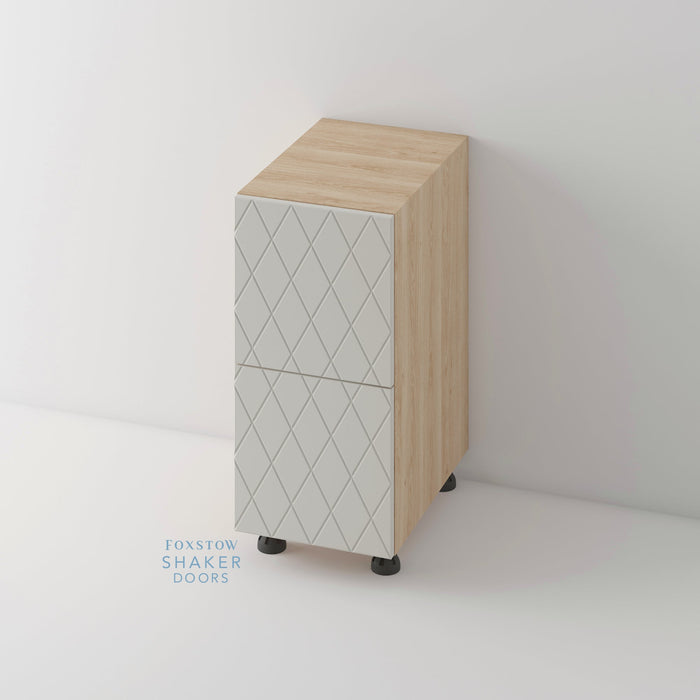 QUINS Pattern Kitchen Door and Siena Cabinet