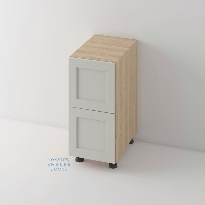 Painted, Shaker Kitchen Door and Hickory Cabinet