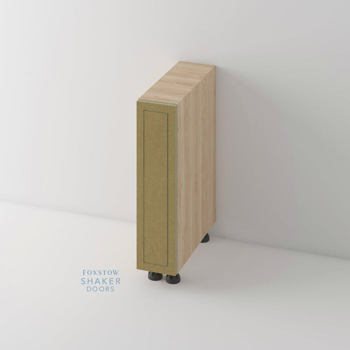 Bare, Imitation Frame Kitchen Door and Hickory Cabinet