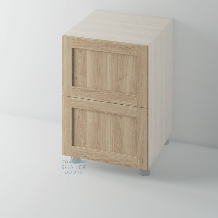 OAK, Shaker Drawer Front for HOWDENS