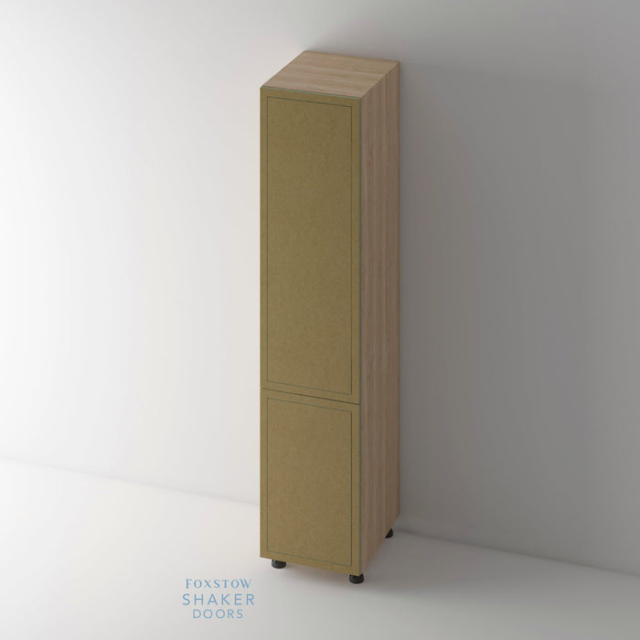 Bare, Imitation Frame Kitchen Door and Hickory Cabinet