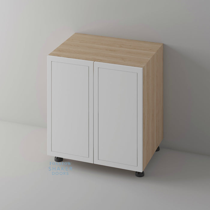 Primed, Imitation Frame Kitchen Door and Siena Cabinet