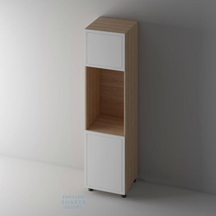 Primed, Imitation Frame Kitchen Door and Siena Cabinet