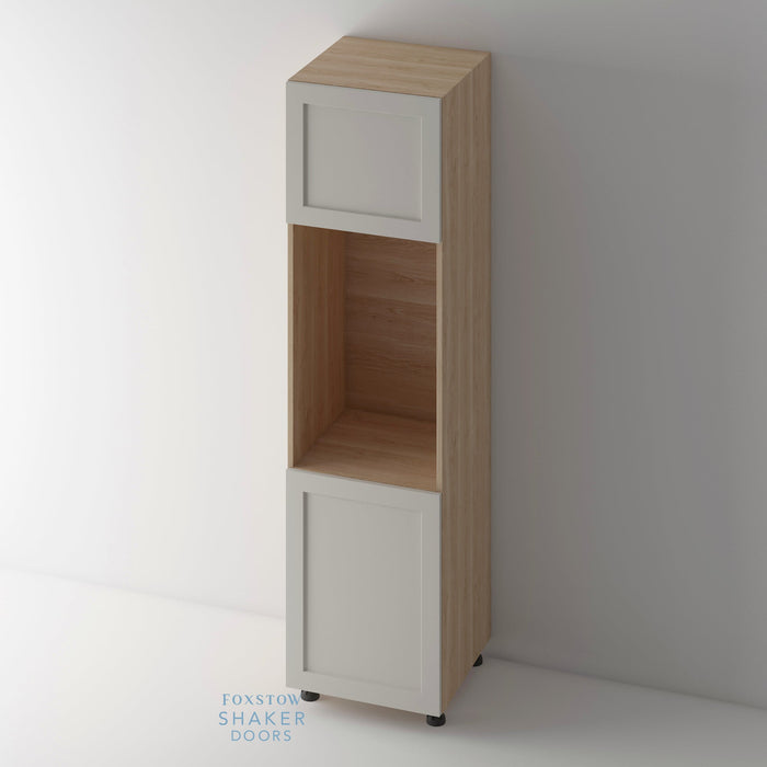 Painted, Shaker Kitchen Door and Hickory Cabinet