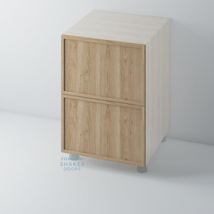 OAK, Shaker Slimline Drawer Front for IKEA METOD