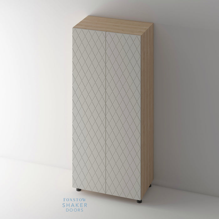 QUINS Pattern Kitchen Door and Siena Cabinet