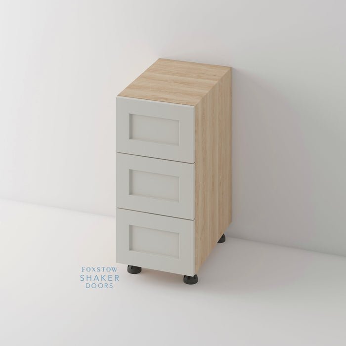 Painted, Shaker Kitchen Door and Hickory Cabinet