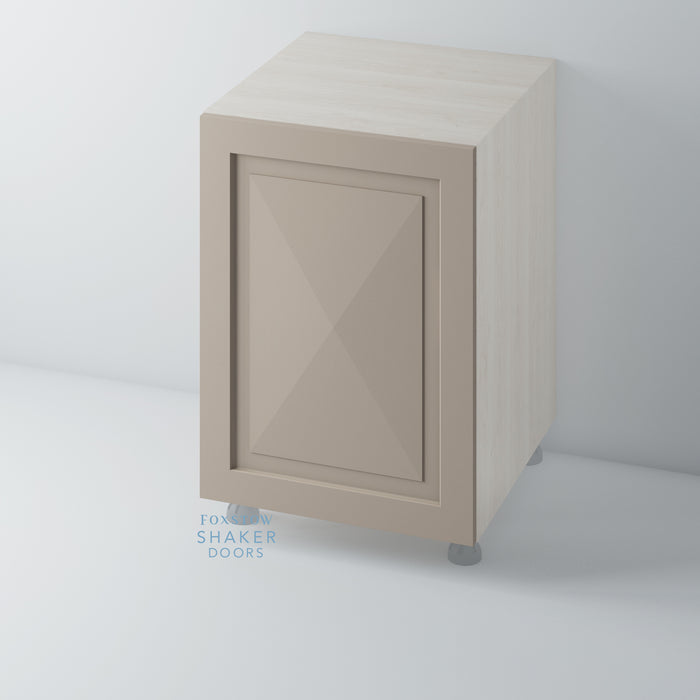 Painted Shaker Style Diamond Kitchen Door