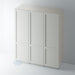 Painted Shaker 2 Panel Wardrobe Door