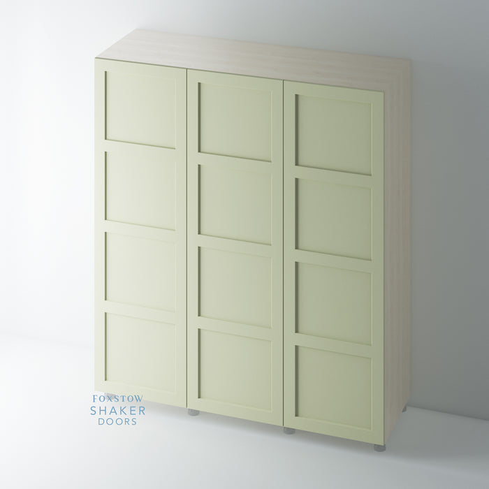 Painted 4 Panel Shaker Wardrobe Door