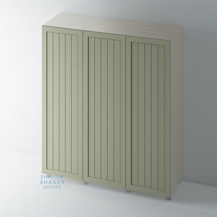 Painted Shaker Tongue & Groove Panel Wardrobe