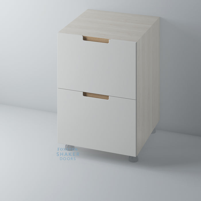 Painted J Groove Oak Insert Kitchen Drawer