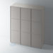 Painted 3 Panel Slimline Wardrobe Doors for IKEA PAX