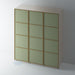 Bare 4 Panel Slimline Wardrobe Doors for IKEA PAX