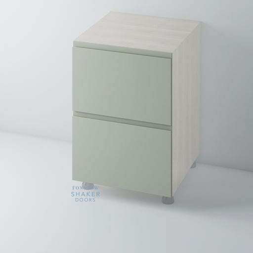 Painted J Groove Kitchen Drawer