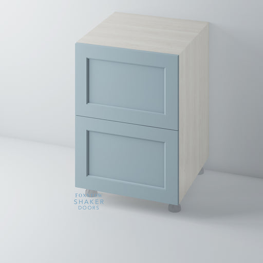 Painted Shaker Kitchen Drawer with Ovolo Mouldings for IKEA METOD