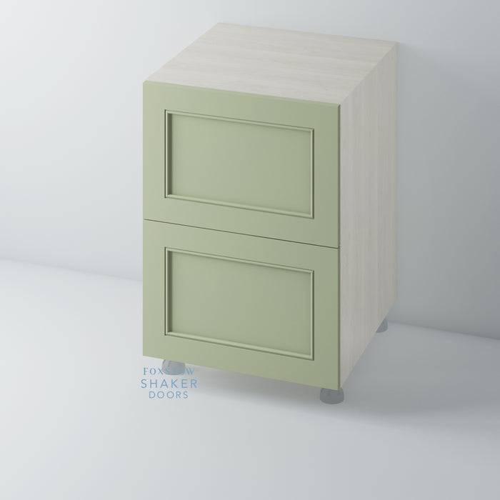 Painted Shaker Kitchen Drawer with Staff Bead Mouldings