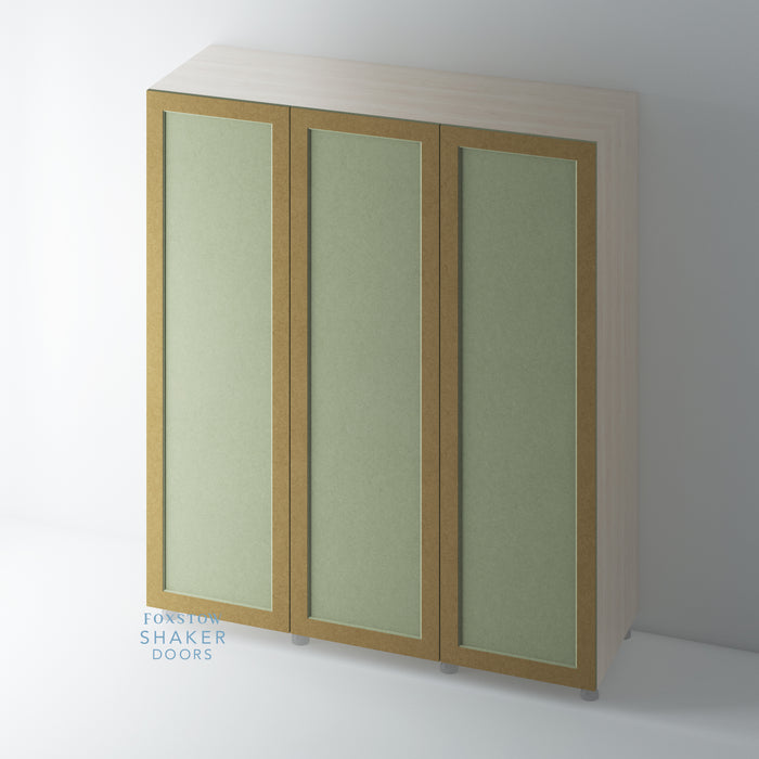 Bare Shaker Wardrobe Door with Ovolo Mouldings