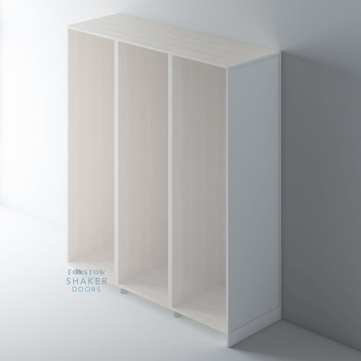 Primed Slimline Shaker Wardrobe End Panels for IKEA PAX