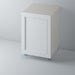 Primed Shaker Kitchen Door with Staff Bead Mouldings for IKEA METOD