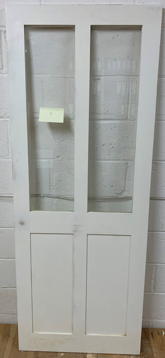 4 Panel Vertical - Top Half Glazed Internal Door