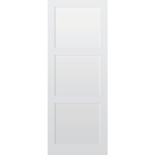 3 panel shaker door