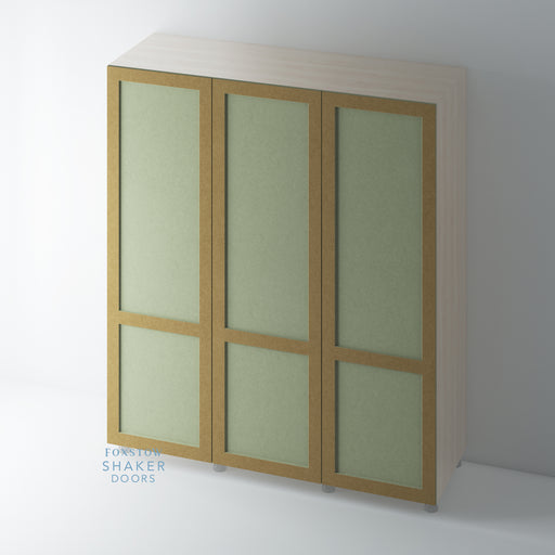 Bare 2 Panel Shaker Wardrobe Door