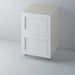 Primed Shaker Kitchen Drawer with Staff Bead Moulding