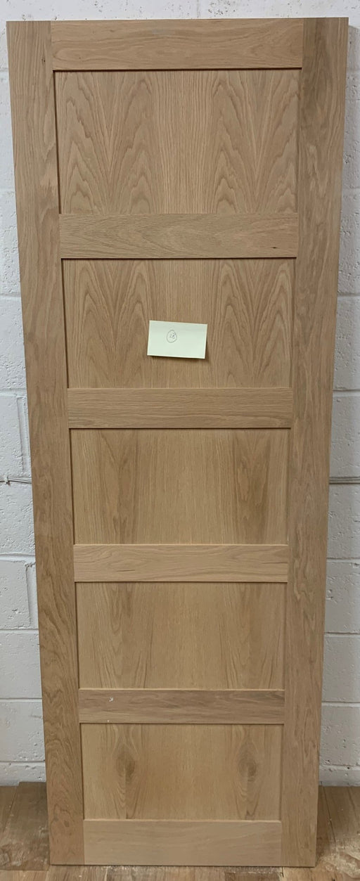 5 Panel Horizontal Oak Internal Door - Foxstow