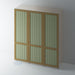 Bare 2 Panel Tongue & Groove Panel Wardrobe for IKEA PAX