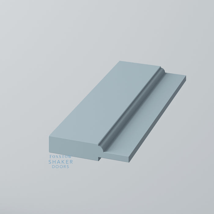 Ovolo Moulding Details for Painted Shaker Wardrobe Doors