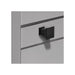 shaker doors knobs matt black