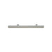 shaker doors handles brushed nickel plated