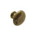 shaker doors knob antique brass