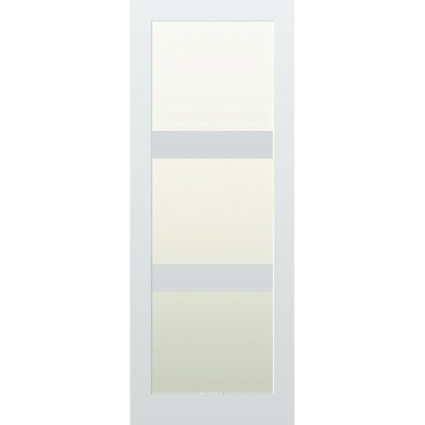 Glazed 3 panel internal shaker door