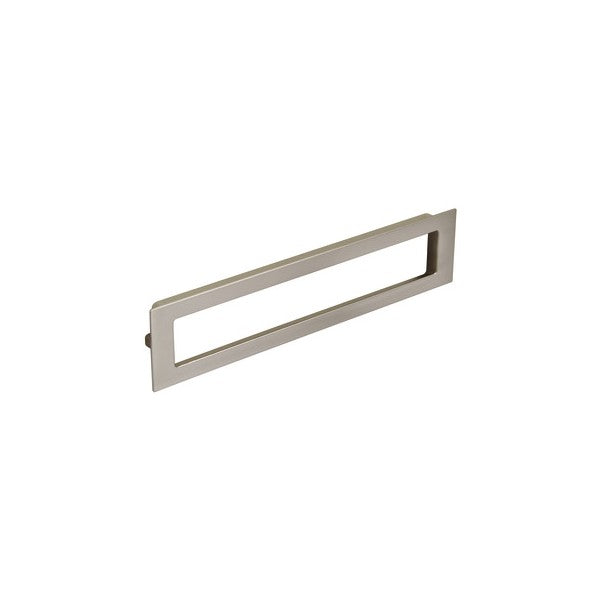 shaker doors inset handles stainless steel