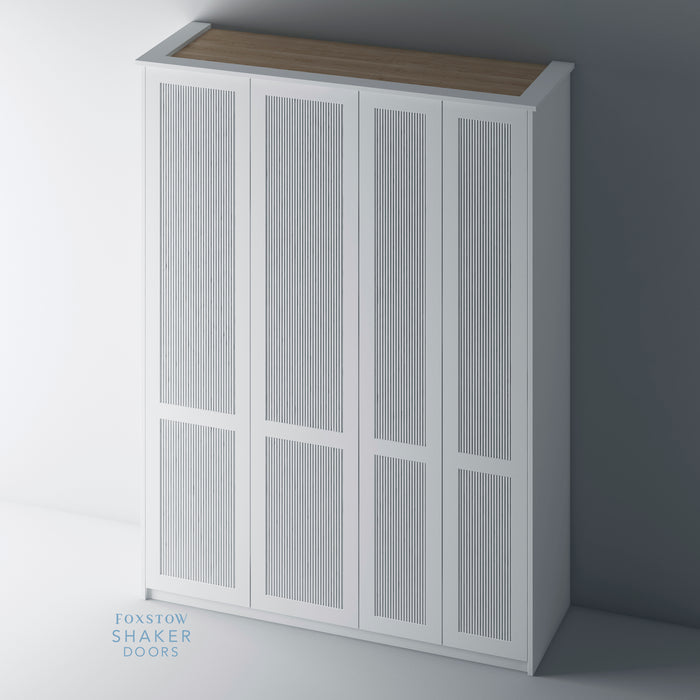 Primed, Reeded Shaker PAX Set