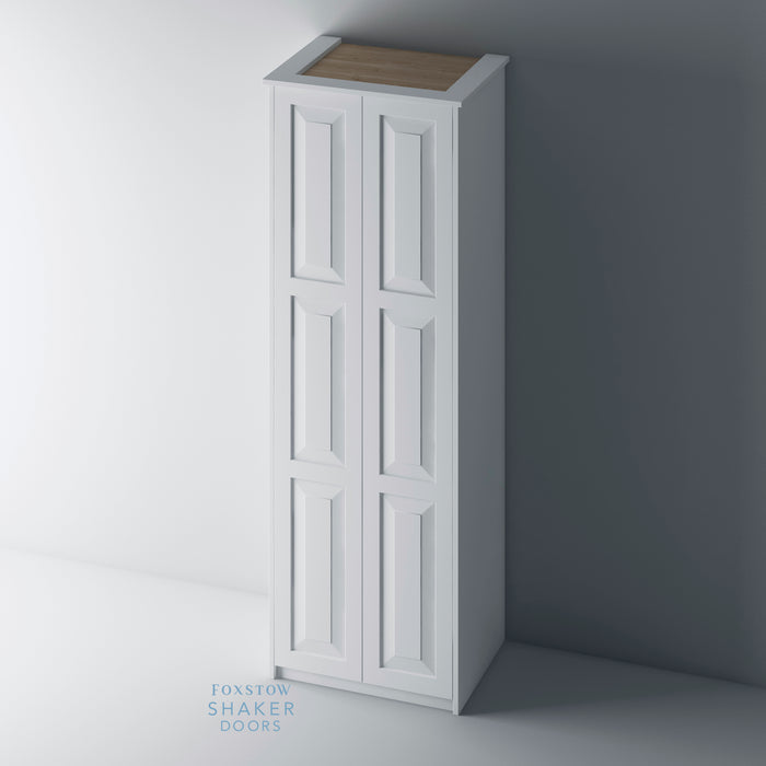 Primed, Shaker Style with Raised Panel PAX Set