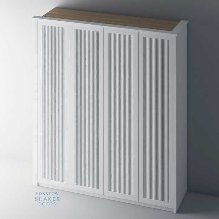 Primed, Reeded Shaker PAX Set