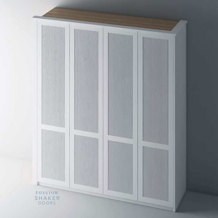 Primed, Reeded Shaker PAX Set