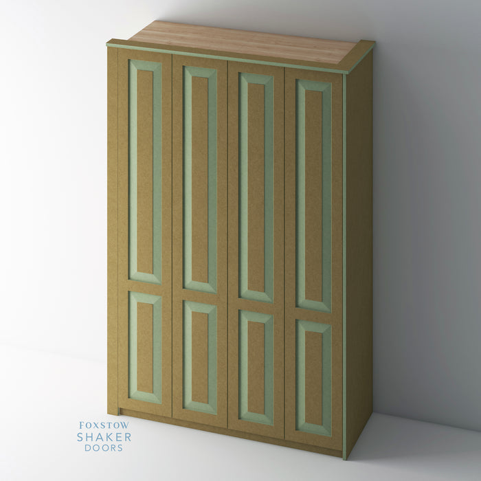 Bare, Shaker Style with Raised Panel PAX Set