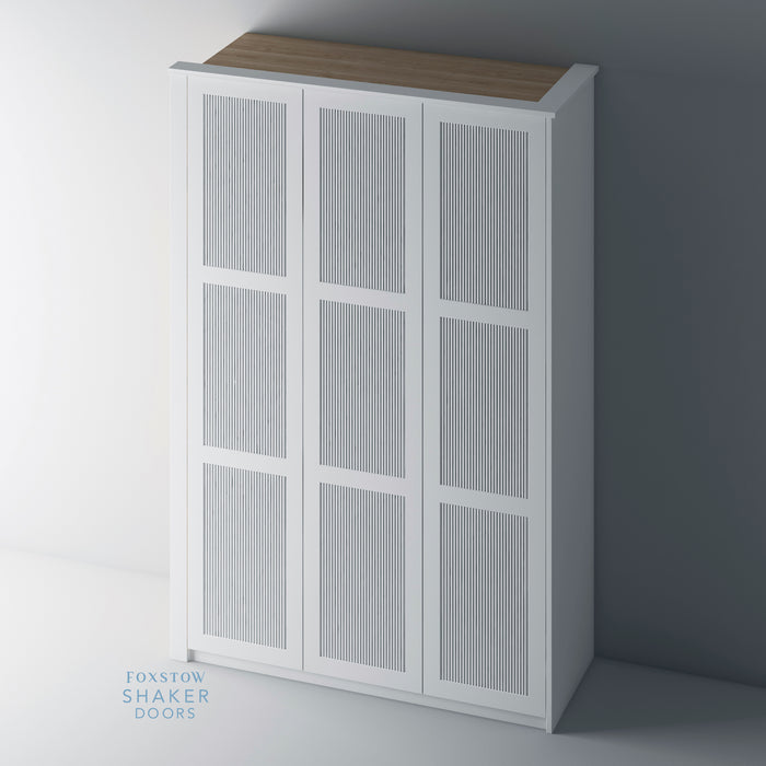 Primed, Reeded Shaker PAX Set