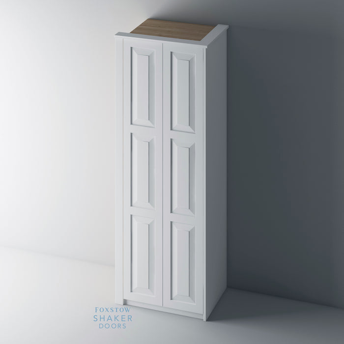 Primed, Shaker Style with Raised Panel PAX Set